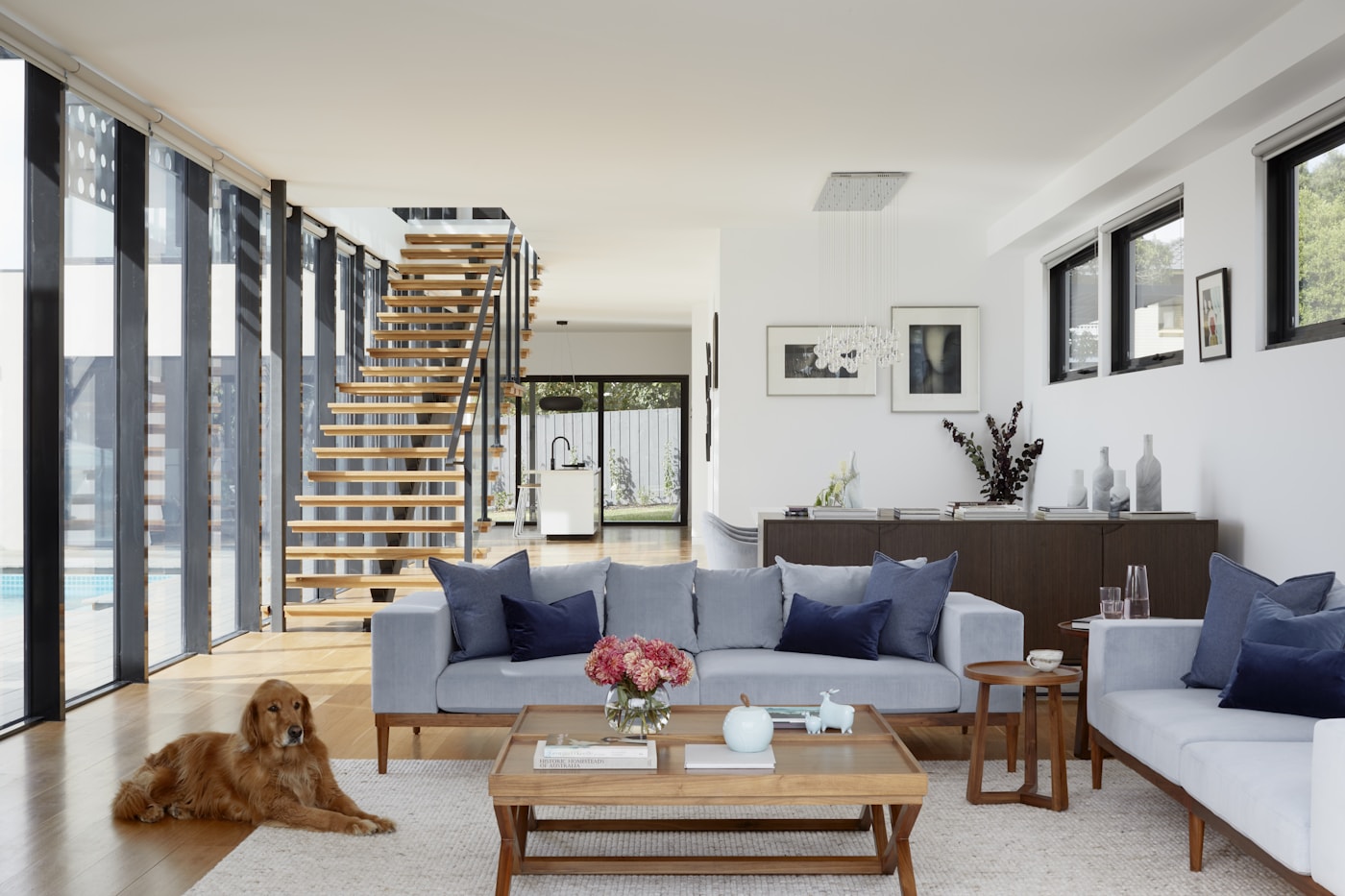 A practical organization scene in a lived-in home