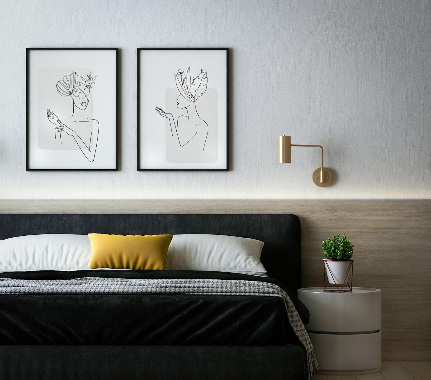 A practical organization scene in a lived-in home